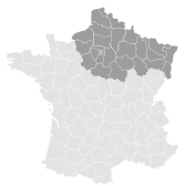 Frankreichkarte