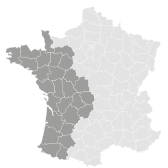 Frankreichkarte