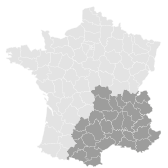 Frankreichkarte