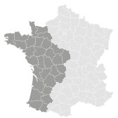 Frankreichkarte
